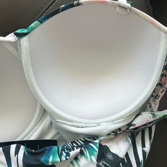 NWT Biki Tropical Plus Size One Piece Swimsuit - Picture 6 of 7